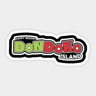 Dondoko island - Like A Dragon Infinite Wealth Logo Sticker